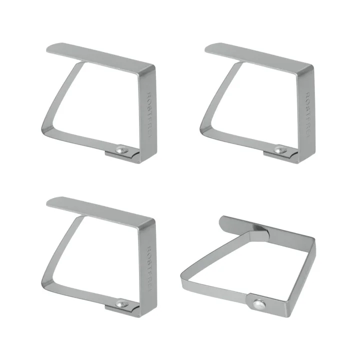 Tischtuchklammern, 4 St. (inox)