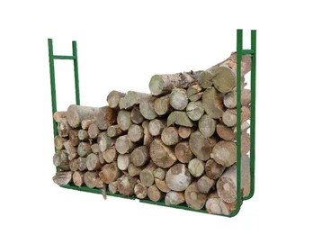 Toolland Holzablage, Holzstapel Regal, Stapelhilfe HxBxL: 90 x 20 x 120cm (variabel)