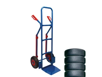 Toolland Sackkarre Stahl Luftreifen, bis 200kg 120cm Plattform 24x30cm