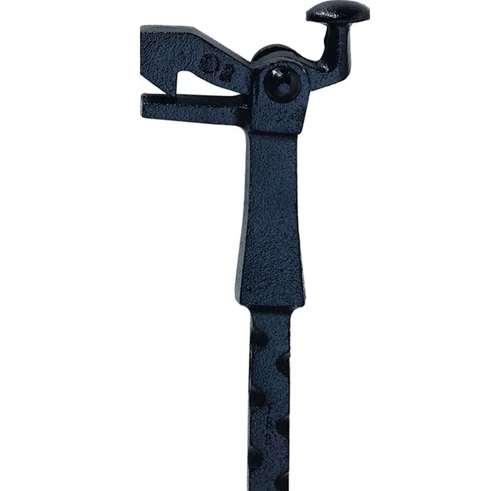 Torfeststeller KWS 1305.03 für Tore bis 150 kg, Temperguss schwarz