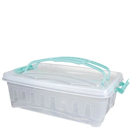 Transportbox PP, 13,5 x 38 x 27cm, 9 L (transparent)
