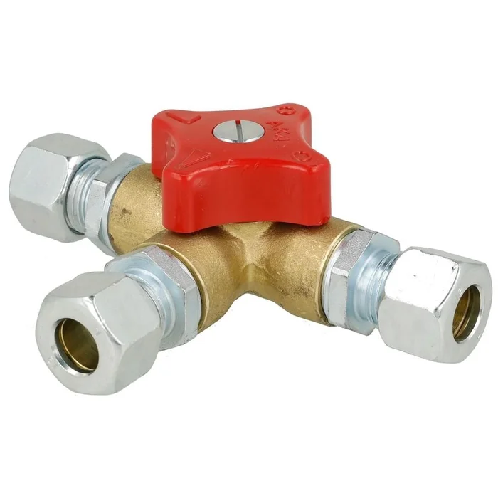 Umschaltventil SUV 12 x 12 x 12 mm für die zentrale Ölversorgung