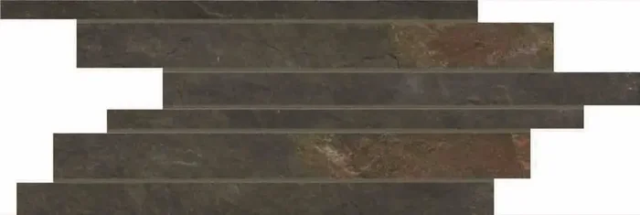 Unicom Starker Natural Slate Multicolor Muretto Natural Mosaikfliese 20,5×45 Art.-Nr. 4041