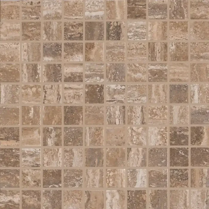 Unicom Starker Traces Mahogany Satin Mosaikfliese 3×3 Art.-Nr. 5091