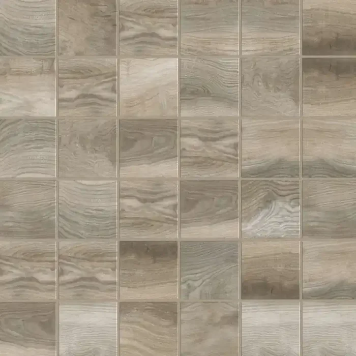 Unicom Starker Wooden Olive Matt Mosaikfliese 5×5 (30×30) R10/B Art.-Nr. 7955