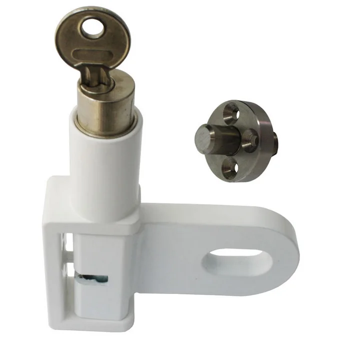 Universal-Fensterrahmen-Klappsicherung für Hebeschiebetüren