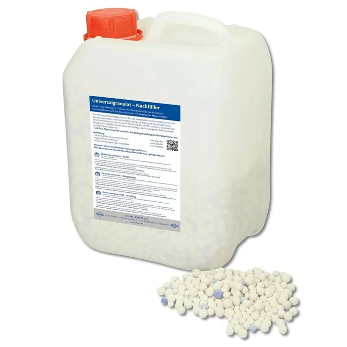 Universal Nachfüllgranulat 5 kg Gas und Öl-Brennwertkessel Körnung 2-4 mm