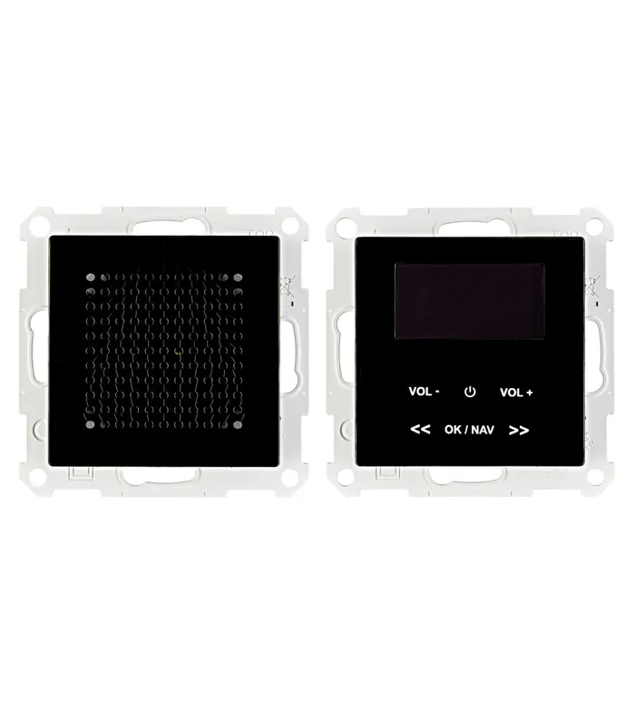 UP-Radio Set+DAB mit Bluetooth inkl. Lautsprecher, schwarz