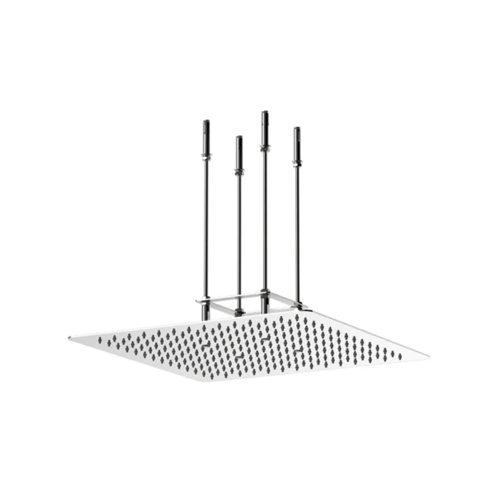 VanFlake Design Unterputz Regendusche aus Edelstahl in Chrom