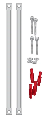 Variotherm Halteschienen für Wand- und Deckenmontage