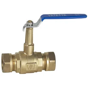 Vatette Cu/Cu Kugelhahn lang 22