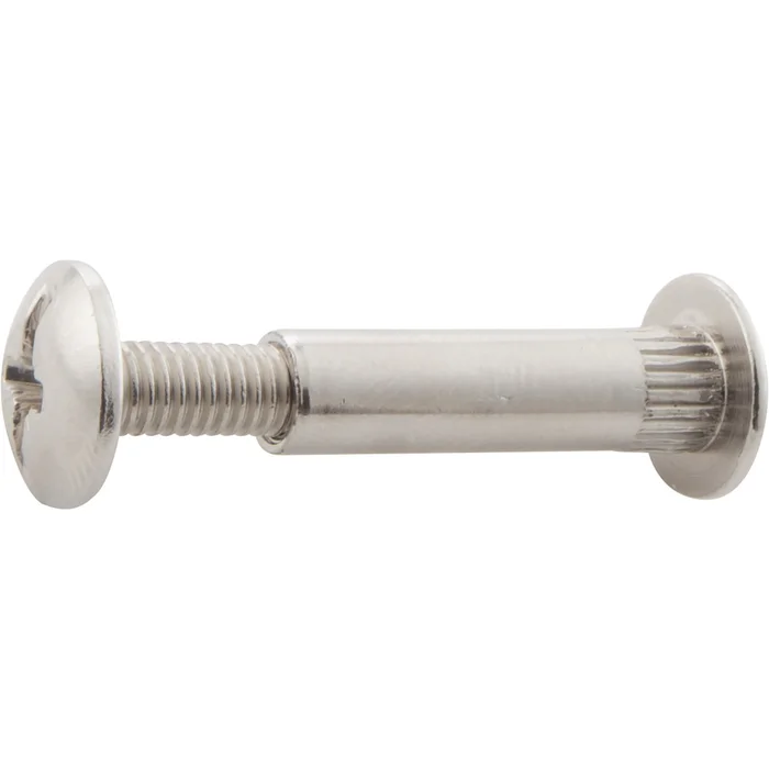 Verbindungsschraube – M6, Kreuzschlitz, ø8, Holzstärke 35-40, Zink vernickelt