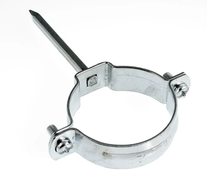verzinkte Stiftrohrschellen 2″ 57 – 63 mm, ohne Schallschutz