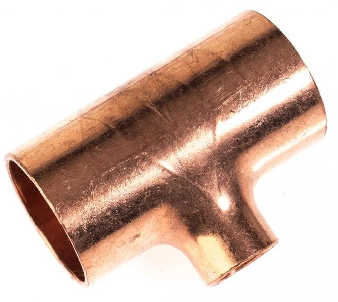 VIEGA Lötfitting T Stück 95130 28x15x28 101619, dreiseitiger Lötanschluss