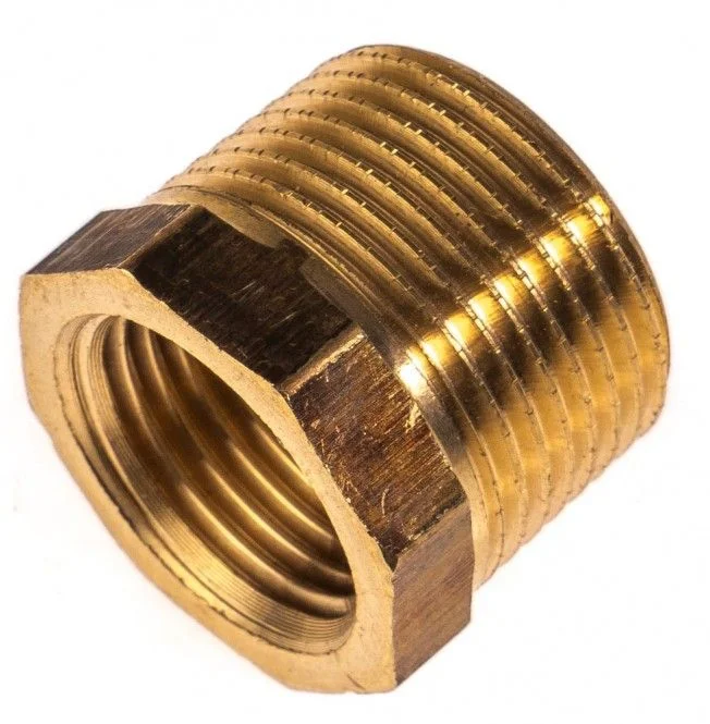 VIEGA Reduzierstück 3/4 x 1/2″ 266493, Modell Nr. 3241, Rotguss blank