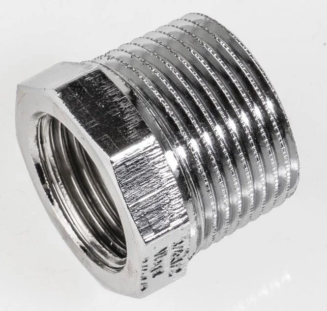 VIEGA Reduzierstück verchromt 1/2×3/8″ 447991, Mod. Nr. 3241, Aussen-/Innengew.