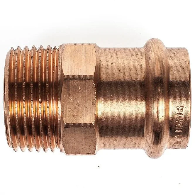 VIEGA Sanpress Übergang 106508 28×1′ AG, Pressanschluss, R Gewinde