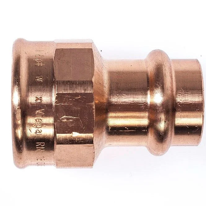 VIEGA Sanpress Übergang 108465 22×3/4″ IG, Pressanschluss, Rp Gewinde