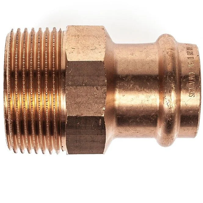 VIEGA Sanpress Übergang 297978 28×5/4′ AG, Pressanschluss, R Gewinde