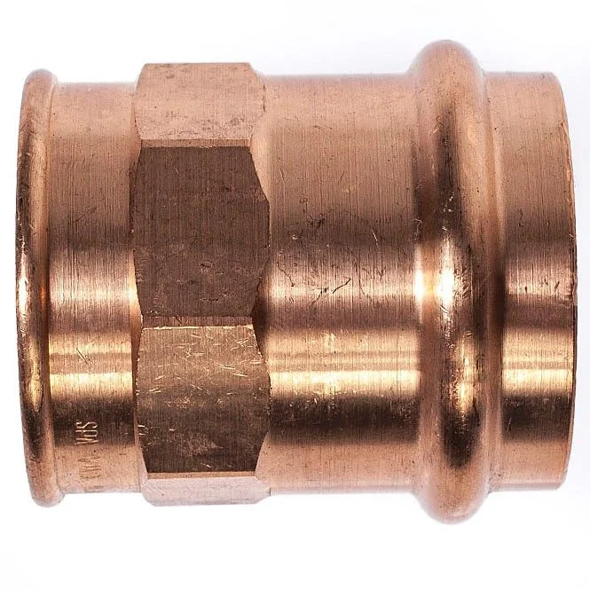 VIEGA Sanpress Übergang 298111 35×1′ IG, Pressanschluss, Rp Gewinde