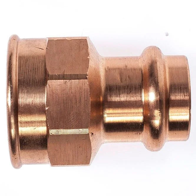 VIEGA Sanpress Übergang 298128 22×1′ IG, Pressanschluss, Rp Gewinde