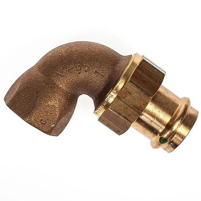 VIEGA Sanpress Winkelverschraub. 122614 22×3/4′ IG, Pressanschluss, Rp Gewinde