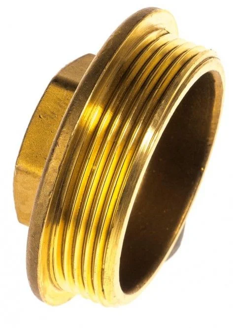 VIEGA Stopfen Rotguss 2′ 322151, Modell Nr. 3290, mit Rand