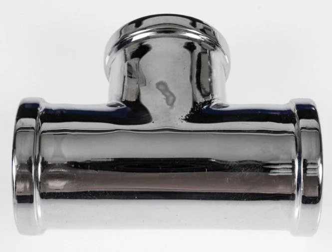 VIEGA T Stück verchromt 1/2′ 105525, Modell Nr. 1622, 3 x Innengew.