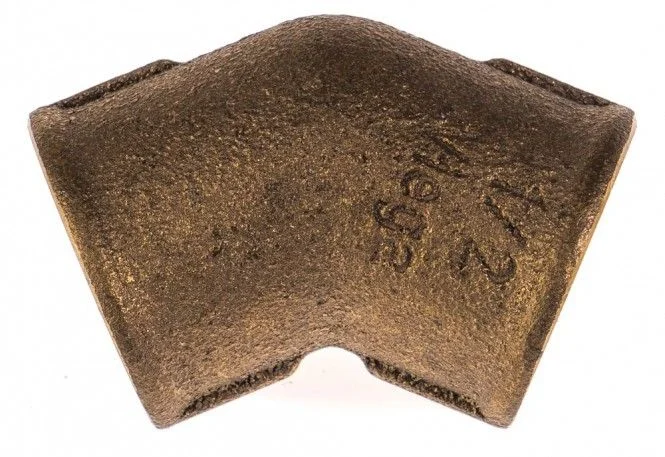 VIEGA Winkel 45° Rotguss 1/2′ 320690, Modell Nr. 3120, IG/IG