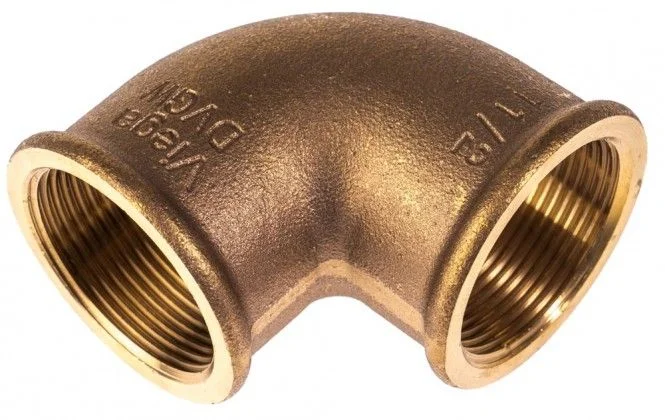 VIEGA Winkel 90° Rotguss 1 1/2′ 269197, Modell Nr. 3090, IG/IG