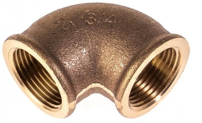 VIEGA Winkel 90° Rotguss 3/4′ 269258, Modell Nr. 3090, IG/IG