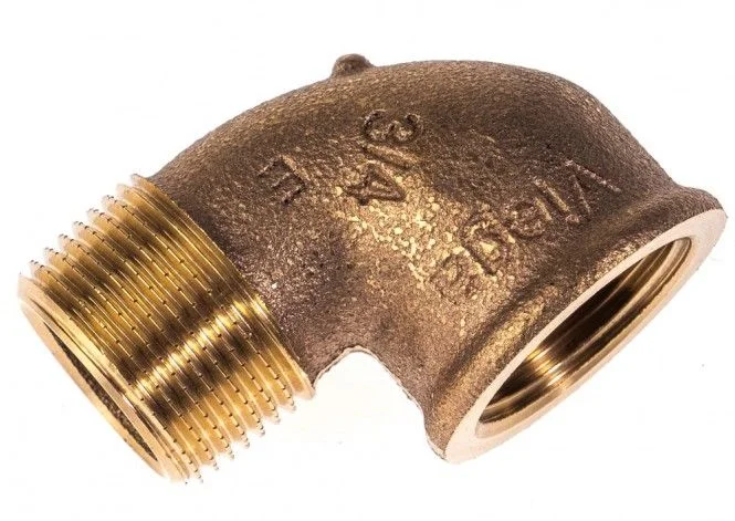 VIEGA Winkel 90° Rotguss 3/4″ 264000, Modell Nr. 3092, IG/AG