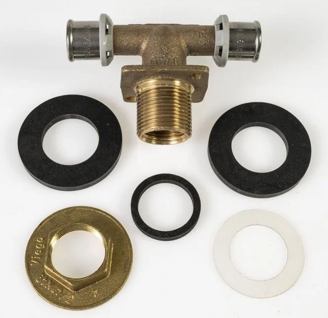 VIGA Sanfix P Doppelwanddurchführung 310806, Modell Nr. 2132.81,m. SC Contour