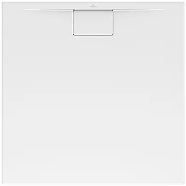 Villeroy & Boch Architectura quadratische Duschwanne, Weiß Alpin