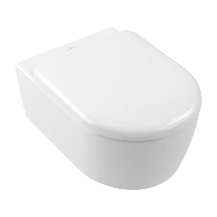 Villeroy & Boch Combi-Pack Tiefspül-WC Skyla, mit TwistFlush, weiß