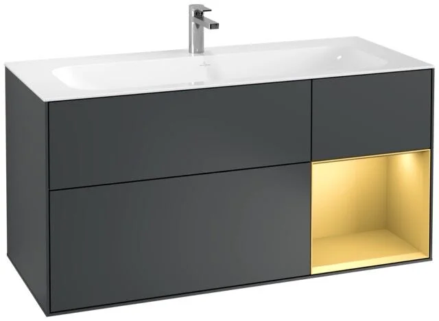 Villeroy & Boch Finion Waschtischunterschrank Midnightblue