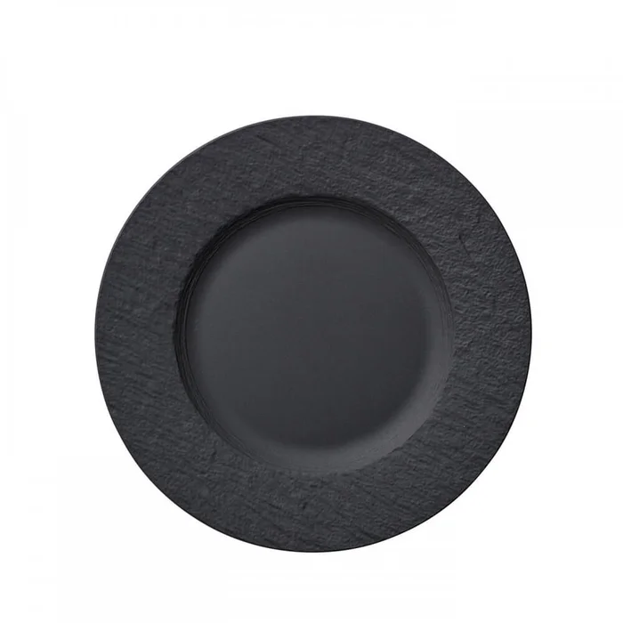 Villeroy & Boch Frühstücksteller Manufacture Rock schwarz