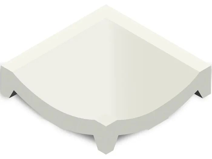 Villeroy & Boch Pro Architectura 3.0 Neutral White Matt Matt Innenecke 15x15x3,5 Art.-Nr. C300 3624