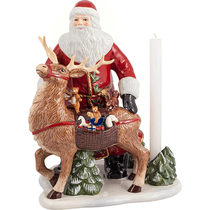 Villeroy & Boch Santa mit Hirsch Christmas Toys Memory