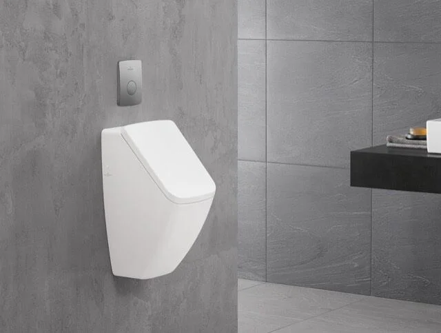 Villeroy & Boch Venticello Absaug-Urinal, Deckel, DirectFlush, Zulauf verdeckt