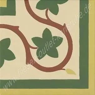 Vives 1900 Ecke 20×20 cm Gaudi-3 mehrfarbig