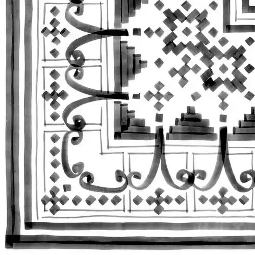 Vives Vodevil 20×20 cm Ecke Bellaria-3 Multicolor