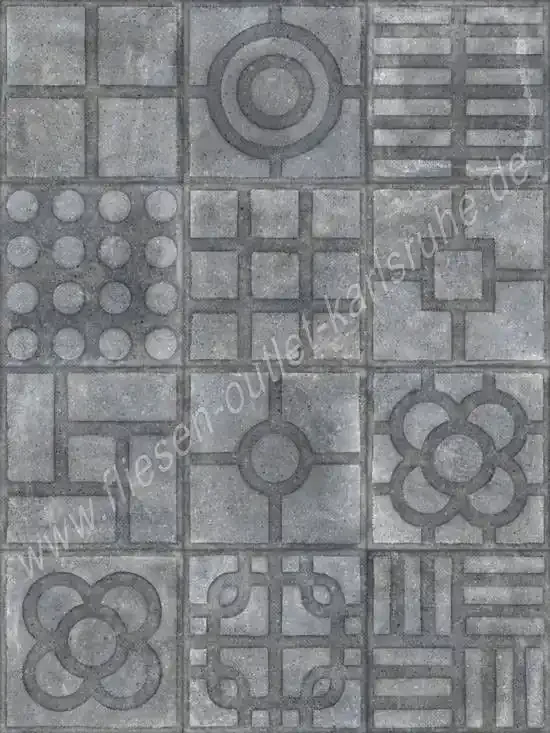 Vives World Streets Paulista Grafito 20×20 cm