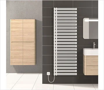 Vogel&Noot Fatala eLine Badheizkörper, 1756x109x600mm weiß