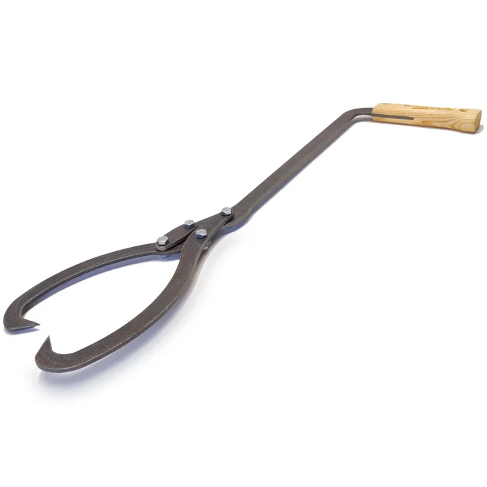 Vorlieferzange mit Holzgriff – Klauenöffnung 300 mm – Nr. 3162