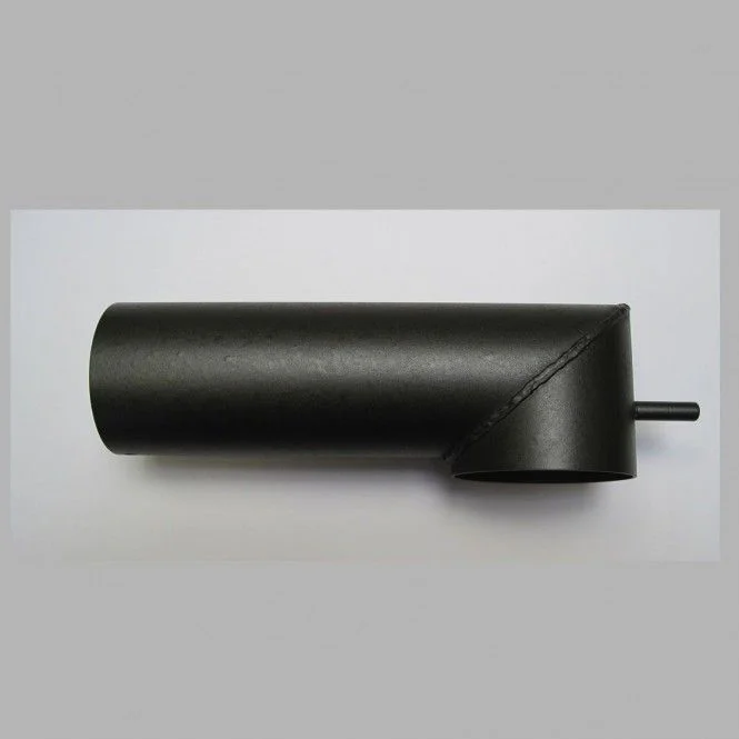 WAMSLER Abgasanschluss G001055920, seitlich rechts oder links, schwarz, für