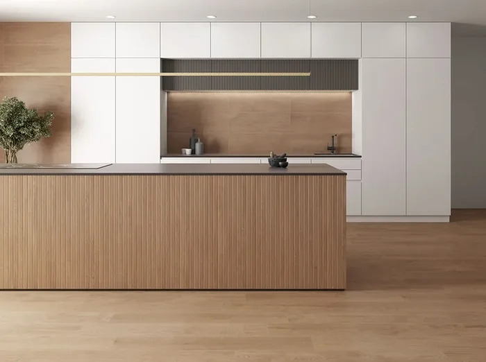 Wandfliese Auckland Honey 30x90cm Matt Rektifiziert