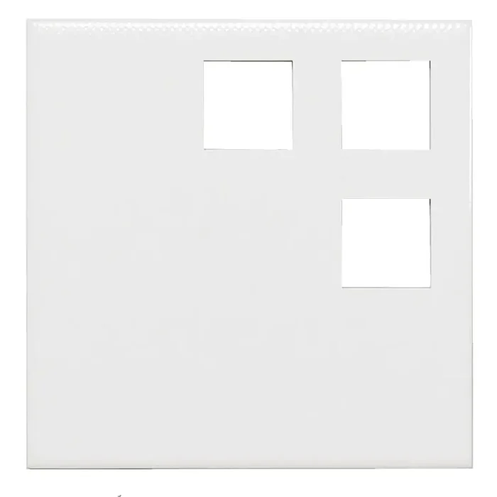 Wandfliese Dekor Steuler Design E2950 weiß 20×20 cm