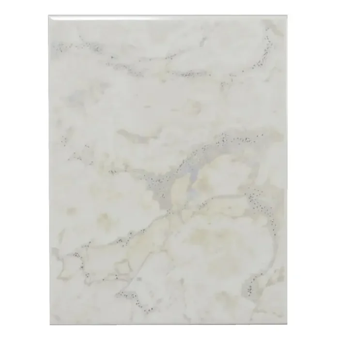 Wandfliese Dekor Villeroy & Boch E2652 1330 D938 Cumulus weiß platin 20×25 cm I.Sorte