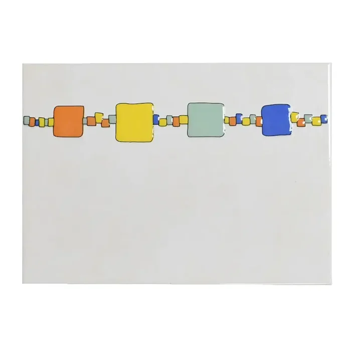 Wandfliese Dekor Villeroy & Boch E3403 1150 KC62 Multiply beige mehrfarbig 25×35 cm